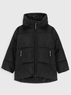 Καλύτερη πώληση 💯 Coccodrillo Χειμωνιάτικα Μπουφάν Μπουφάν πουπουλένιο ZC2152101OBK Μαύρο Regular Fit ❤️