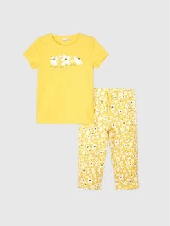 Flash Sale 🎁 Coccodrillo Πιτζάμες Πιτζάμα WC2448205PJS Κίτρινο Regular Fit 🤩