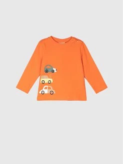 ΧΟΝΔΡΙΚΟ ΕΜΠΟΡΙΟ 😀 Coccodrillo Μπλουζάκια Μπλουζάκι WC2143102BRO Πορτοκαλί Regular Fit ⌛