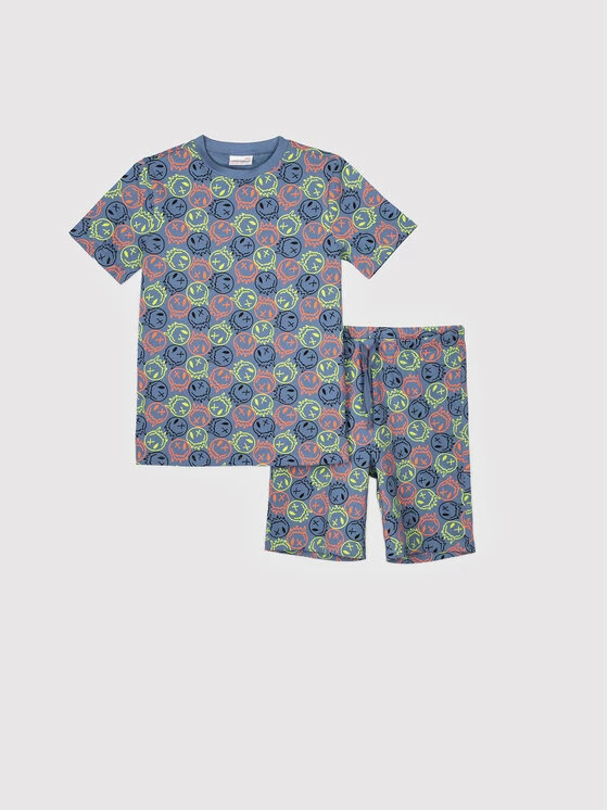 Προώθηση ❤️ Coccodrillo Πιτζάμες Πιτζάμα WC2448220PJS Μπλε Regular Fit 👏