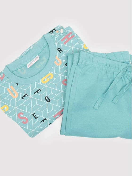 Νέος 👍 Coccodrillo Πιτζάμες Πιτζάμα WC2448217PJS Μπλε Regular Fit 💯 - Image 6