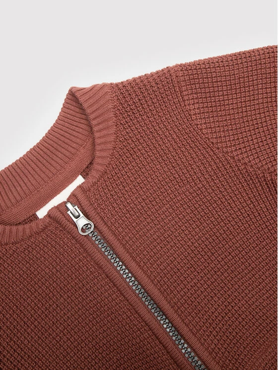 Φτηνός 🔥 Coccodrillo Ζακέτες Ζακέτα WC2172201SUP Καφέ Regular Fit 🎁 - Image 3