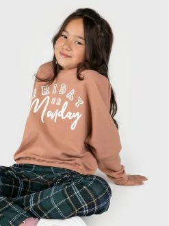 Φτηνός 🔥 Coccodrillo Μπλούζες Χωρίς Φερμουάρ Μπλούζα ZC2143101AWJ Ροζ Regular Fit 🥰