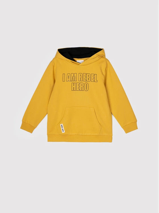 Best Pirce 🎁 Coccodrillo Μπλούζες Χωρίς Φερμουάρ Μπλούζα WC2132301HER Κίτρινο Regular Fit 🌟