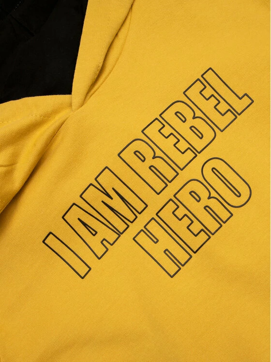 Best Pirce 🎁 Coccodrillo Μπλούζες Χωρίς Φερμουάρ Μπλούζα WC2132301HER Κίτρινο Regular Fit 🌟 - Image 4