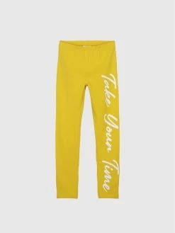 Νέος 😀 Coccodrillo Κολάν WC2122102EVG Κίτρινο Slim Fit 👍