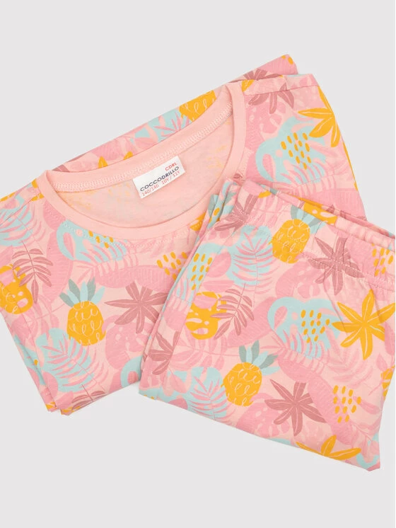 Εξοδος 😀 Coccodrillo Πιτζάμες Πιτζάμα WC2448208PJS Ροζ Regular Fit 🌟 - Image 6