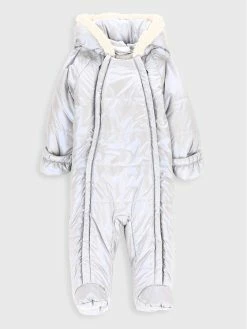 Προώθηση 🤩 Coccodrillo Χειμωνιάτικες Ολόσωμες Φόρμες Βρεφικό φορμάκι εξόδου ZC2156201OGN Γκρι 🛒