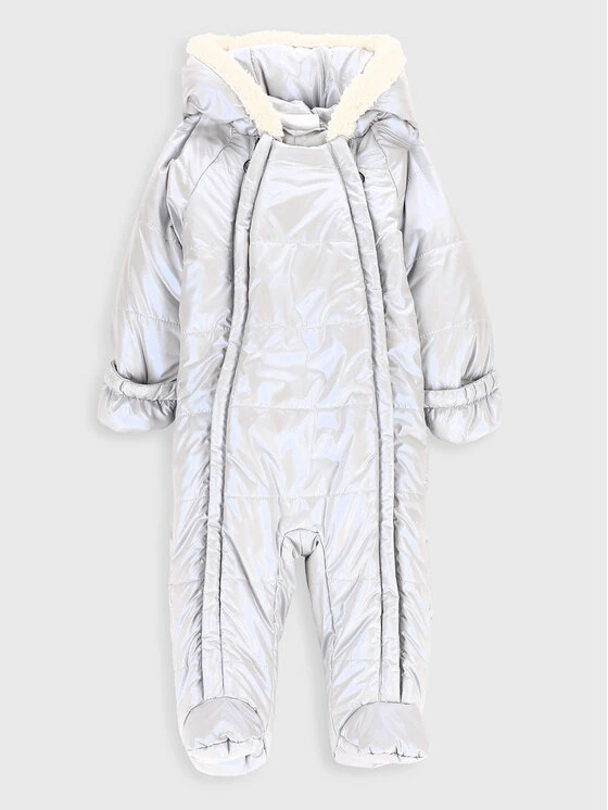 Προώθηση 🤩 Coccodrillo Χειμωνιάτικες Ολόσωμες Φόρμες Βρεφικό φορμάκι εξόδου ZC2156201OGN Γκρι 🛒