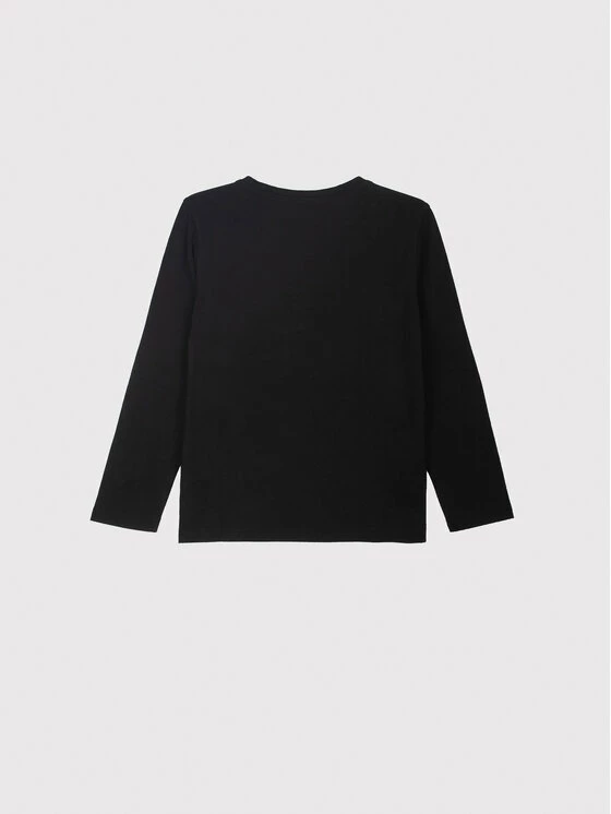 Η καλύτερη συμφωνία 😍 Coccodrillo Μπλουζάκια Μπλουζάκι WC2143101EVG Μαύρο Regular Fit ✔️ - Image 2