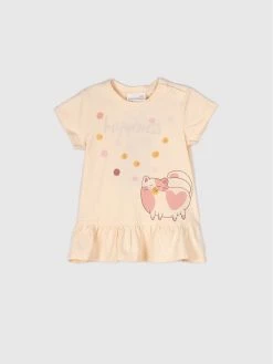 Φτηνός ⌛ Coccodrillo T-shirts T-Shirt WC2143201IAM Μπεζ Regular Fit 👏