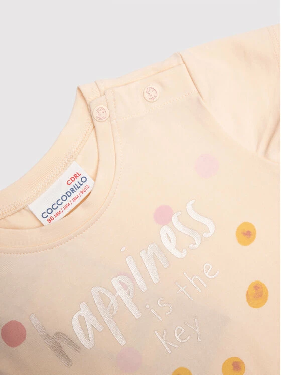 Φτηνός ⌛ Coccodrillo T-shirts T-Shirt WC2143201IAM Μπεζ Regular Fit 👏 - Image 3