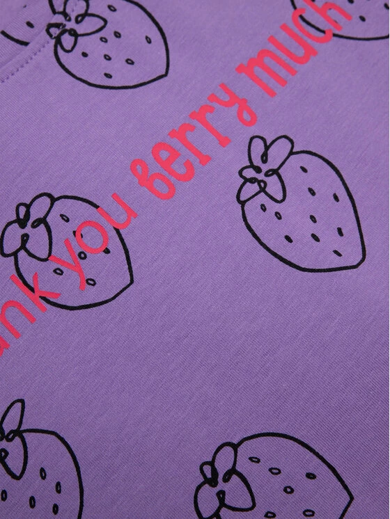 Συμφωνίες 🤩 Coccodrillo T-shirts T-Shirt WC2143202EVG Μωβ Regular Fit ✔️ - Image 4