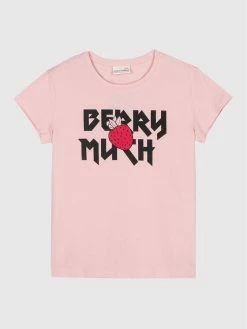 Κουπόνι 🌟 Coccodrillo T-shirts T-Shirt WC2143203EVG Ροζ Regular Fit 👏