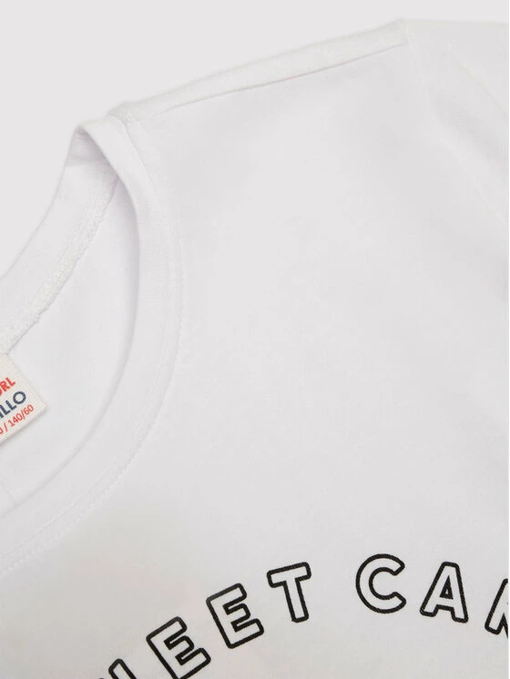 Εκπτωση 🔥 Coccodrillo T-shirts T-Shirt WC2143201EVG Λευκό Regular Fit ✔️ - Image 3