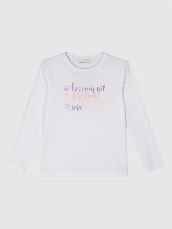 ΧΟΝΔΡΙΚΟ ΕΜΠΟΡΙΟ 😀 Coccodrillo Μπλουζάκια Μπλουζάκι WC2143107EVG Λευκό Regular Fit 🥰