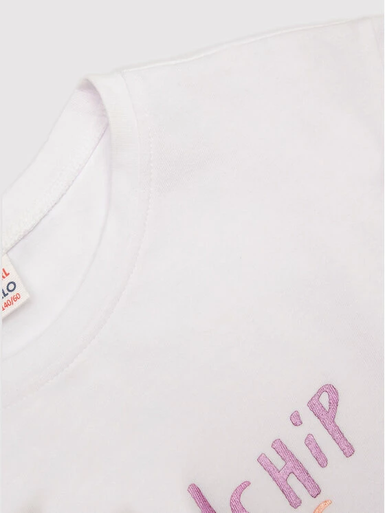 ΧΟΝΔΡΙΚΟ ΕΜΠΟΡΙΟ 😀 Coccodrillo Μπλουζάκια Μπλουζάκι WC2143107EVG Λευκό Regular Fit 🥰 - Image 3