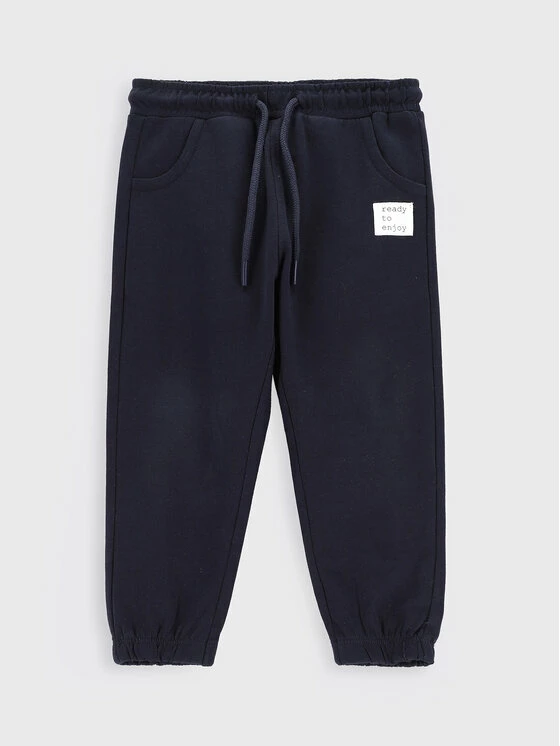 Νέος 😉 Coccodrillo Παντελόνια Φόρμας Παντελόνι φόρμας ZC2120102CON Σκούρο μπλε Regular Fit ❤️