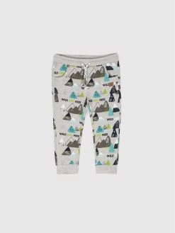 Εκπτωση 🧨 Coccodrillo Παντελόνια Φόρμας Παντελόνι φόρμας ZC1120102CAB Γκρι Slim Fit 🥰