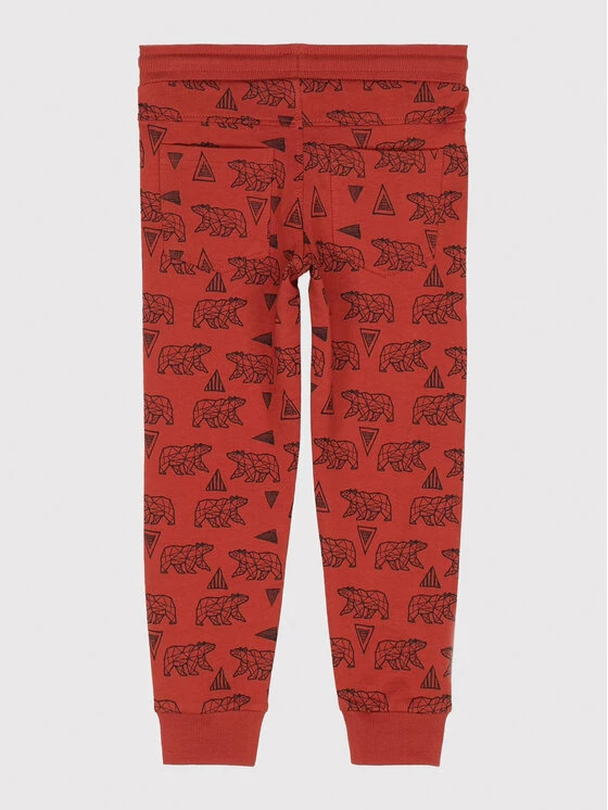 Εκπτωση ✨ Coccodrillo Παντελόνια Φόρμας Παντελόνι φόρμας ZC1120101EXP Καφέ Regular Fit 😉 - Image 2