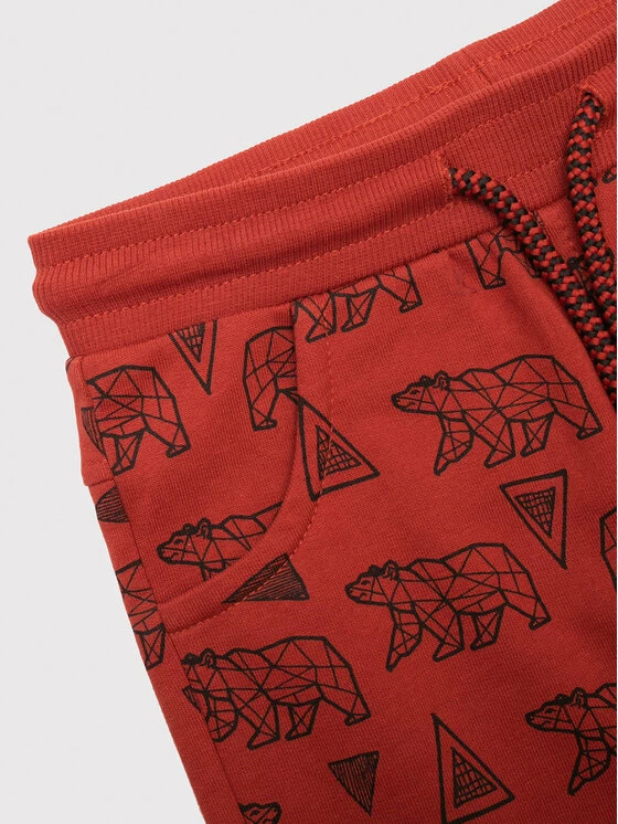 Εκπτωση ✨ Coccodrillo Παντελόνια Φόρμας Παντελόνι φόρμας ZC1120101EXP Καφέ Regular Fit 😉 - Image 3