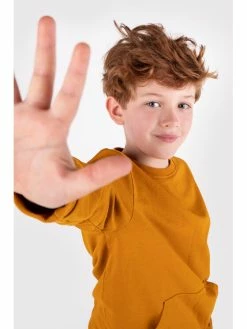 Εξοδος ✔️ Coccodrillo Μπλούζες Χωρίς Φερμουάρ Μπλούζα ZC1132101EVB Πορτοκαλί Regular Fit 😍