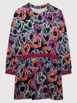 ΧΟΝΔΡΙΚΟ ΕΜΠΟΡΙΟ 🌟 Coccodrillo Καλοκαιρινά Φορέματα Φόρεμα καθημερινό ZC1129103MON Μαύρο Regular Fit 😀