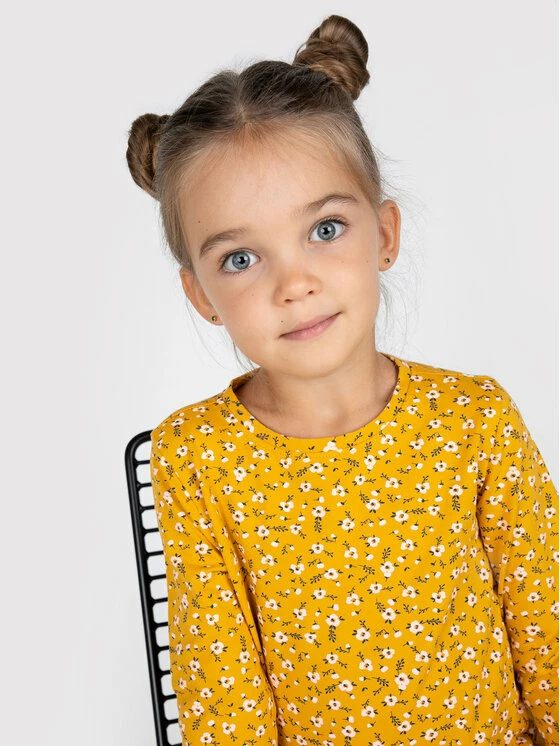 Εκπτωση ⌛ Coccodrillo Καλοκαιρινά Φορέματα Φόρεμα καθημερινό ZC1129103BEU Κίτρινο Regular Fit 😉