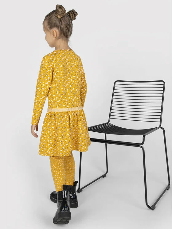 Εκπτωση ⌛ Coccodrillo Καλοκαιρινά Φορέματα Φόρεμα καθημερινό ZC1129103BEU Κίτρινο Regular Fit 😉 - Image 3