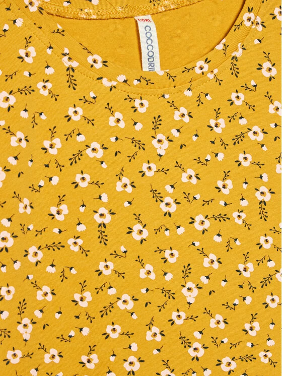 Εκπτωση ⌛ Coccodrillo Καλοκαιρινά Φορέματα Φόρεμα καθημερινό ZC1129103BEU Κίτρινο Regular Fit 😉 - Image 6