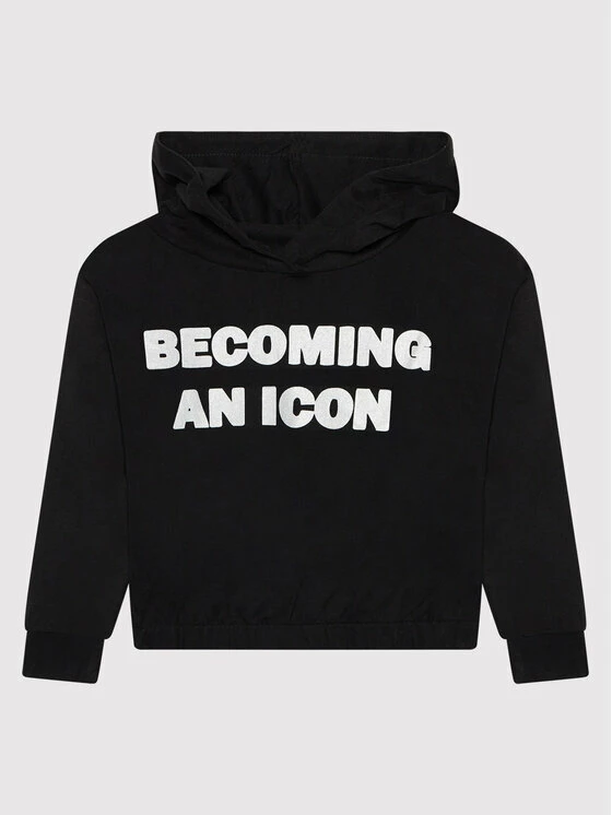 Προϋπολογισμός 🛒 Coccodrillo Μπλούζες Χωρίς Φερμουάρ Μπλούζα ZC1132304EVG Μαύρο Regular Fit ⭐ - Image 4