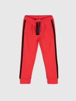 Συμφωνίες ⭐ Coccodrillo Παντελόνια Φόρμας Παντελόνι φόρμας ZC1120101ROC Κόκκινο Regular Fit ✔️