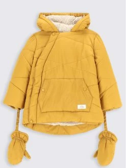 Αγορά 🛒 Coccodrillo Χειμωνιάτικα Μπουφάν Μπουφάν πουπουλένιο ZC2152103OBN Κίτρινο Regular Fit 👍