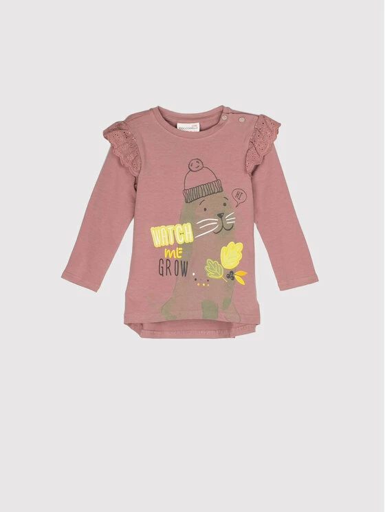 Καλύτερη πώληση ⌛ Coccodrillo Μπλουζάκια Μπλουζάκι ZC1143102SMA Μωβ Regular Fit 😍