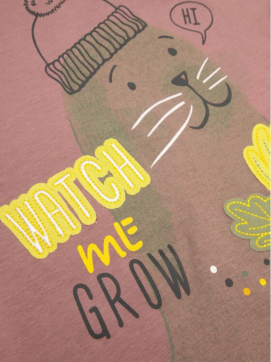 Καλύτερη πώληση ⌛ Coccodrillo Μπλουζάκια Μπλουζάκι ZC1143102SMA Μωβ Regular Fit 😍 - Image 4