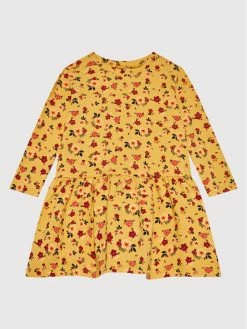 Flash Sale 🌟 Coccodrillo Καλοκαιρινά Φορέματα Φόρεμα καθημερινό ZC1129103SUS Κίτρινο Regular Fit 👏