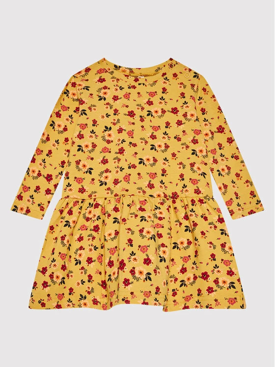 Flash Sale 🌟 Coccodrillo Καλοκαιρινά Φορέματα Φόρεμα καθημερινό ZC1129103SUS Κίτρινο Regular Fit 👏