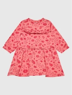 Τοπ 10 😀 Coccodrillo Καλοκαιρινά Φορέματα Φόρεμα καθημερινό ZC1129101HLD Ροζ Regular Fit 🎁