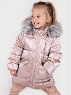 Τοπ 10 🎉 Coccodrillo Πουπουλένια Μπουφάν Μπουφάν πουπουλένιο ZC2152101OGK Ροζ Regular Fit 🌟