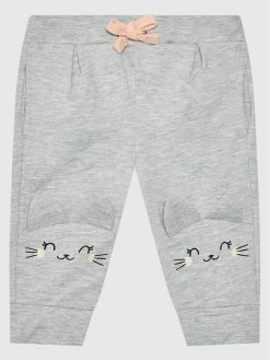 Ολοκαίνουργιο 😍 Coccodrillo Παντελόνια Φόρμας Παντελόνι φόρμας ZC1120101LOV Γκρι Regular Fit 👍