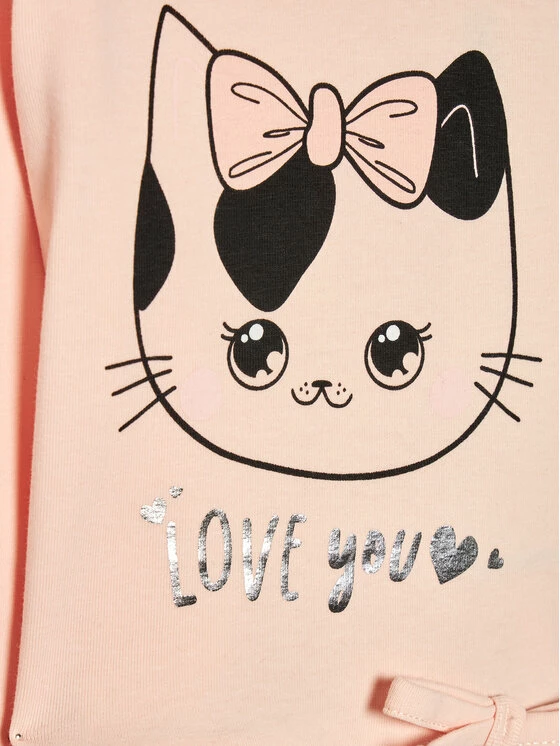 Η καλύτερη συμφωνία 👍 Coccodrillo Καλοκαιρινά Φορέματα Φόρεμα καθημερινό ZC1129103LOV Ροζ Regular Fit ✔️ - Image 3