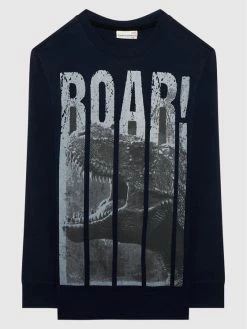 Το φθηνότερο 🤩 Coccodrillo Μπλούζες Χωρίς Φερμουάρ Μπλούζα ZC1143102UNS Σκούρο μπλε Regular Fit 🎉