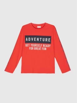 Η καλύτερη συμφωνία 👍 Coccodrillo Μπλουζάκια Μπλουζάκι ZC1143102FUN Κόκκινο Regular Fit 🔔