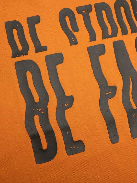 Προϋπολογισμός 🥰 Coccodrillo Μπλουζάκια Μπλουζάκι ZC1143101STR Πορτοκαλί Regular Fit 🌟 - Image 4