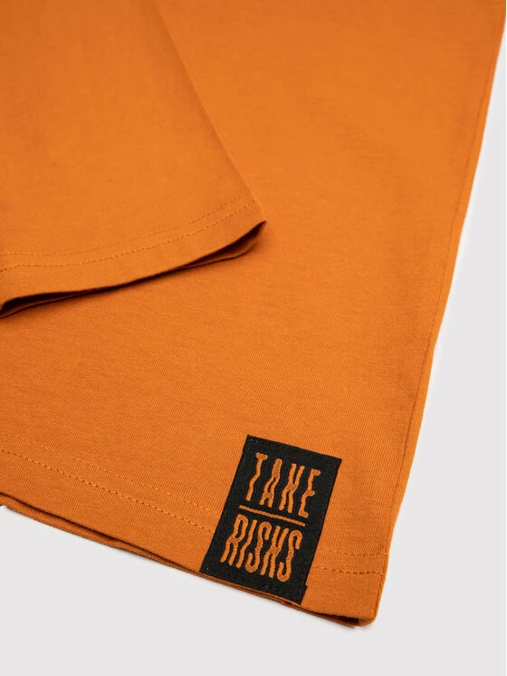 Προϋπολογισμός 🥰 Coccodrillo Μπλουζάκια Μπλουζάκι ZC1143101STR Πορτοκαλί Regular Fit 🌟 - Image 5