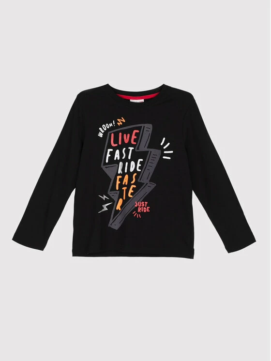 ΧΟΝΔΡΙΚΟ ΕΜΠΟΡΙΟ 💯 Coccodrillo Μπλουζάκια Μπλουζάκι ZC1143105MRS Μαύρο Regular Fit 💯