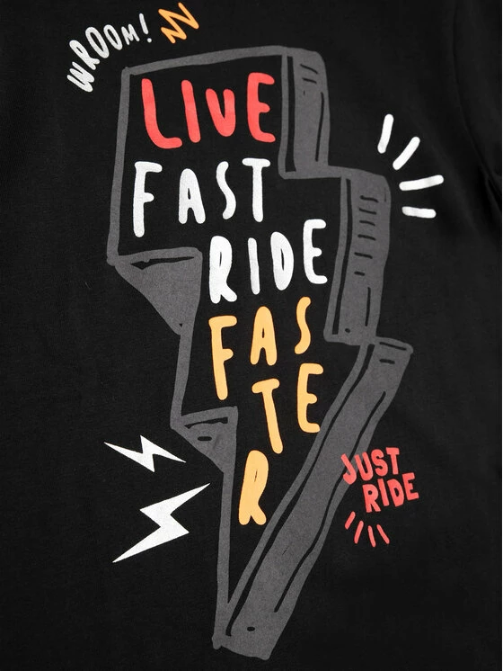 ΧΟΝΔΡΙΚΟ ΕΜΠΟΡΙΟ 💯 Coccodrillo Μπλουζάκια Μπλουζάκι ZC1143105MRS Μαύρο Regular Fit 💯 - Image 4