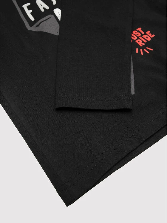 ΧΟΝΔΡΙΚΟ ΕΜΠΟΡΙΟ 💯 Coccodrillo Μπλουζάκια Μπλουζάκι ZC1143105MRS Μαύρο Regular Fit 💯 - Image 5