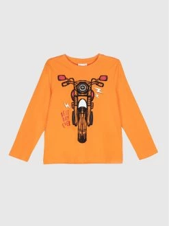 Φτηνός 😍 Coccodrillo Μπλουζάκια Μπλουζάκι ZC1143102MRS Πορτοκαλί Regular Fit 👏