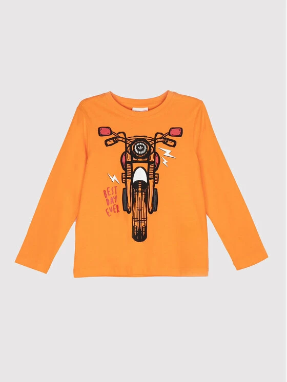 Φτηνός 😍 Coccodrillo Μπλουζάκια Μπλουζάκι ZC1143102MRS Πορτοκαλί Regular Fit 👏